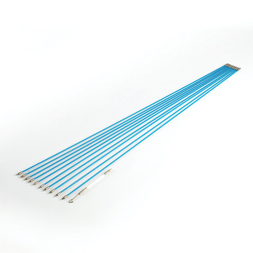  Kit De Baguettes Tire-fils Flexibles 28mm CableQuick Quick Set 10m