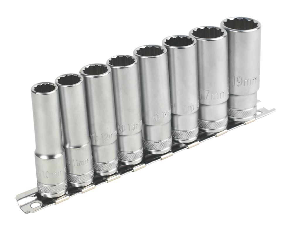  Rail De 8 douilles Longues Magnusson 3/8"