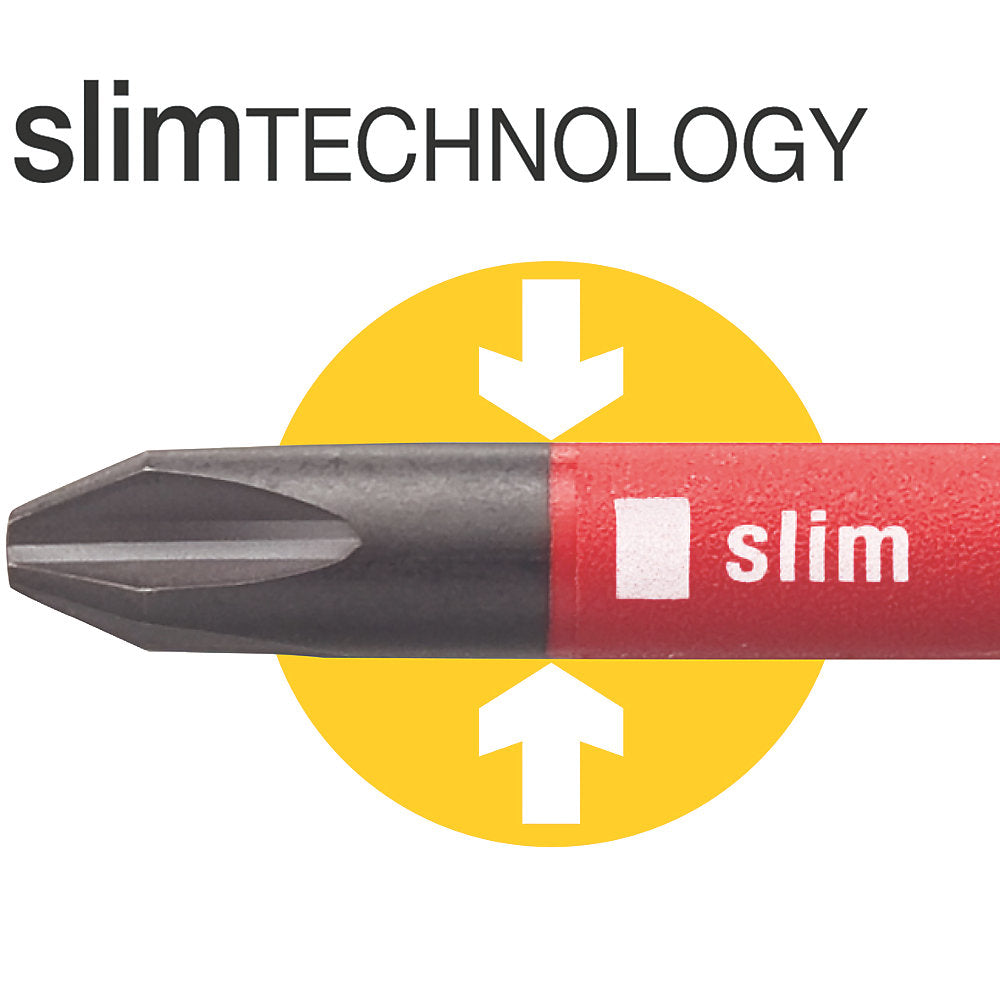  Assortiment De 6 tournevis VDE Slimfix Wiha SoftFinish