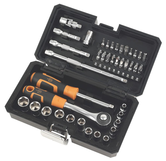  Assortiment De Douilles Standard Magnusson 1/4" 40 pièces